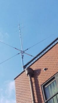 CP-6S《HF用GPアンテナ第一電波工業》を設置！7MHzで北米と早速交信