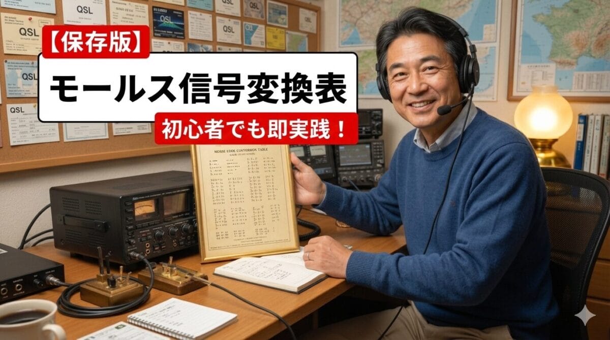 モールス信号の変換・解読ツール完全ガイド