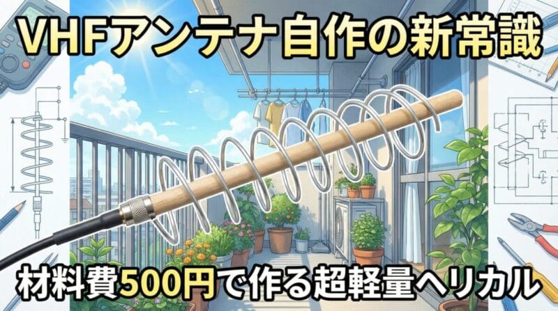VHFアンテナ自作の新常識
