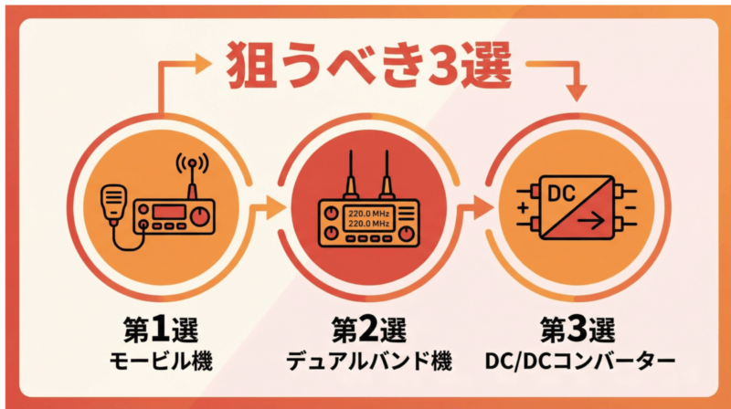  2026年初売りセールで狙うべき無線機3選