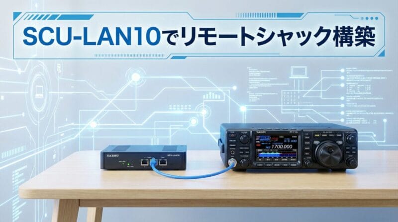 SCU-LAN10リモートシャック構築