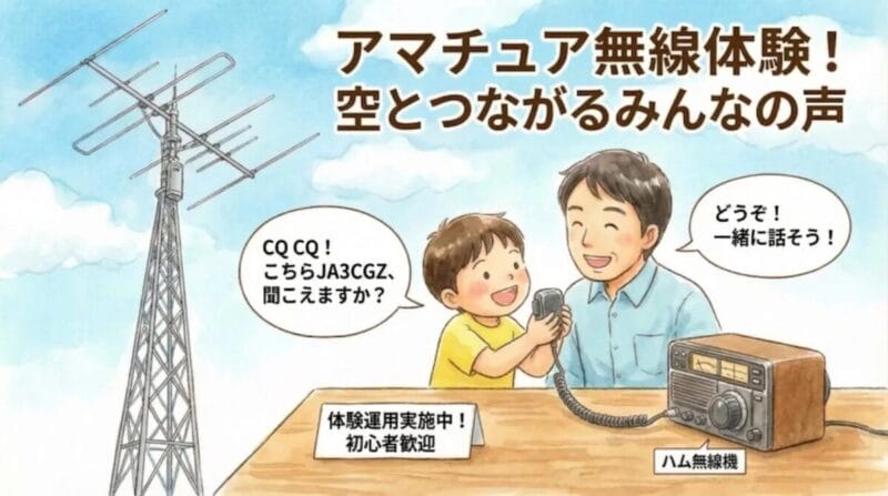 アマチュア無線を体験してみよう